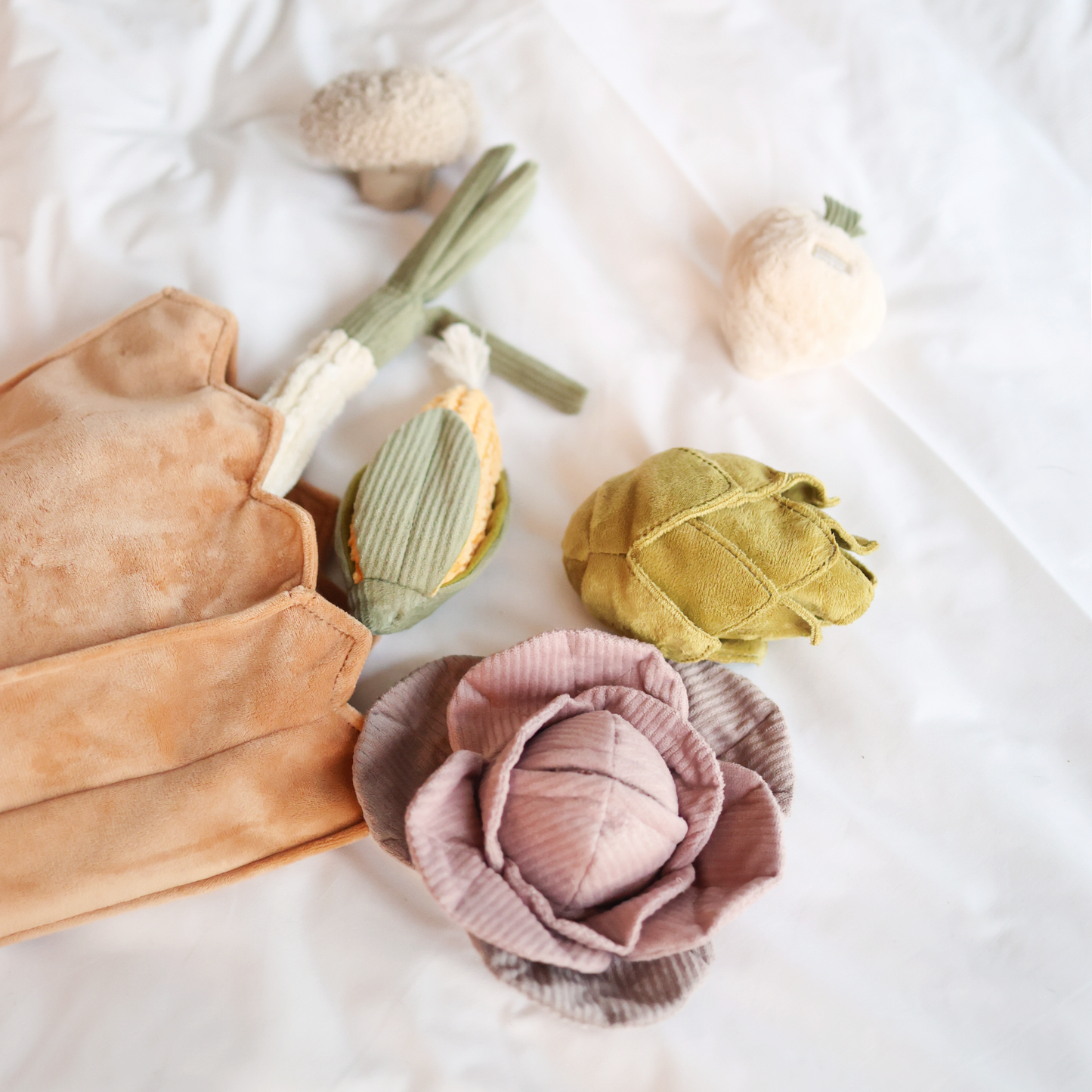 FARMER'S MARKET SET // ENRICHMENT TOY SET// SNUFFLE TOY