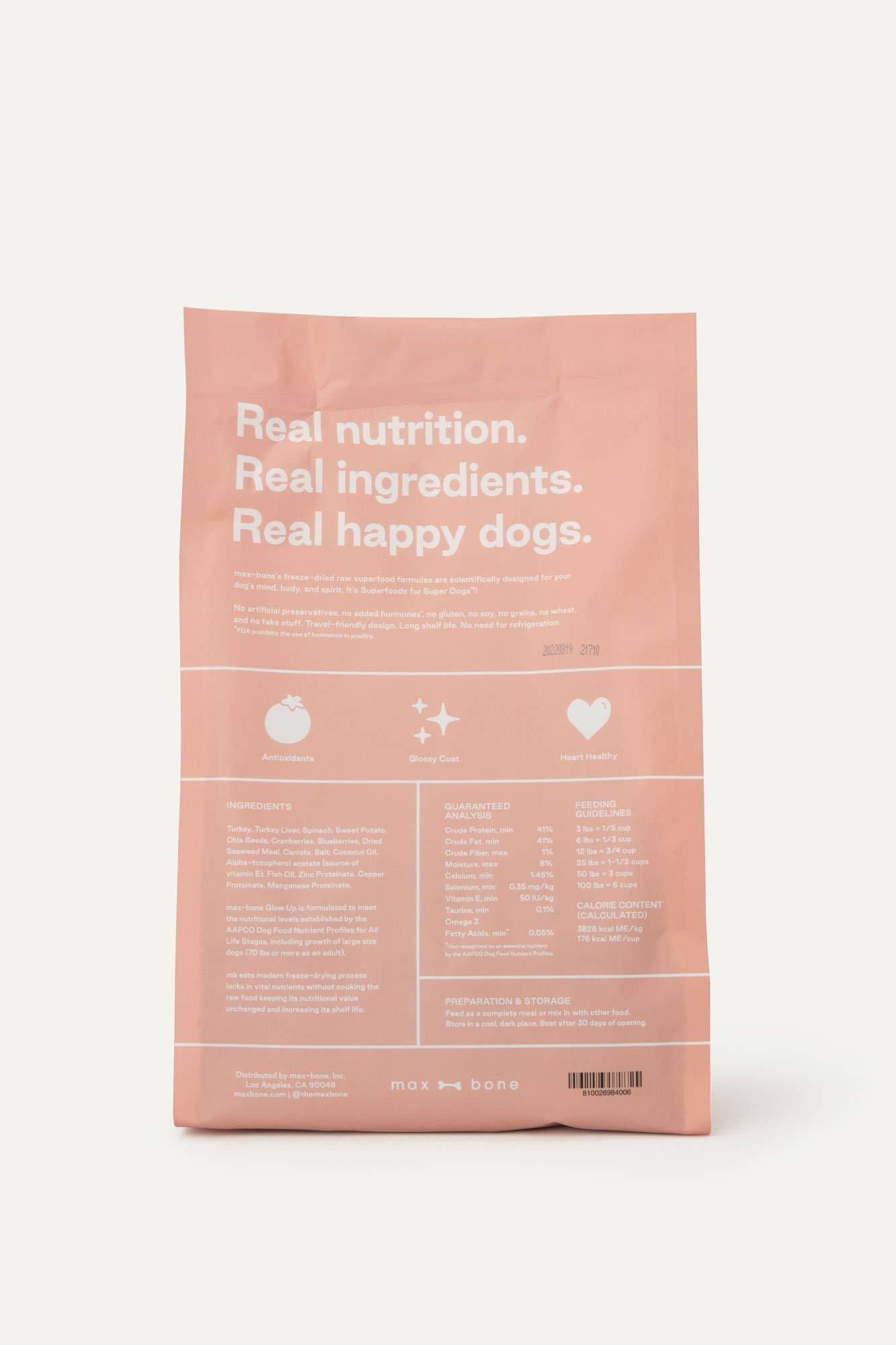 GLOW UP Turkey Freeze-Dried Dog Food