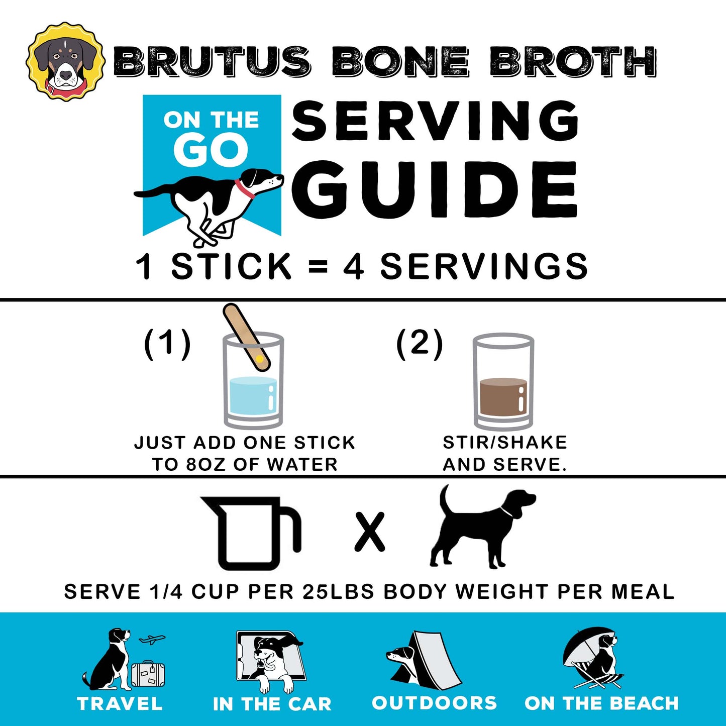 Brutus Broth Instant Vegetable (Salmon Flavor)