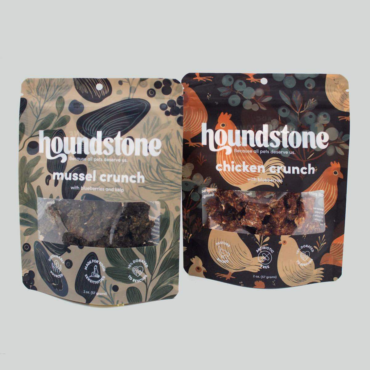 Mussel Crunch | 3 Ingredient Dehydrated Dog Treats for Sensitive Stomachs