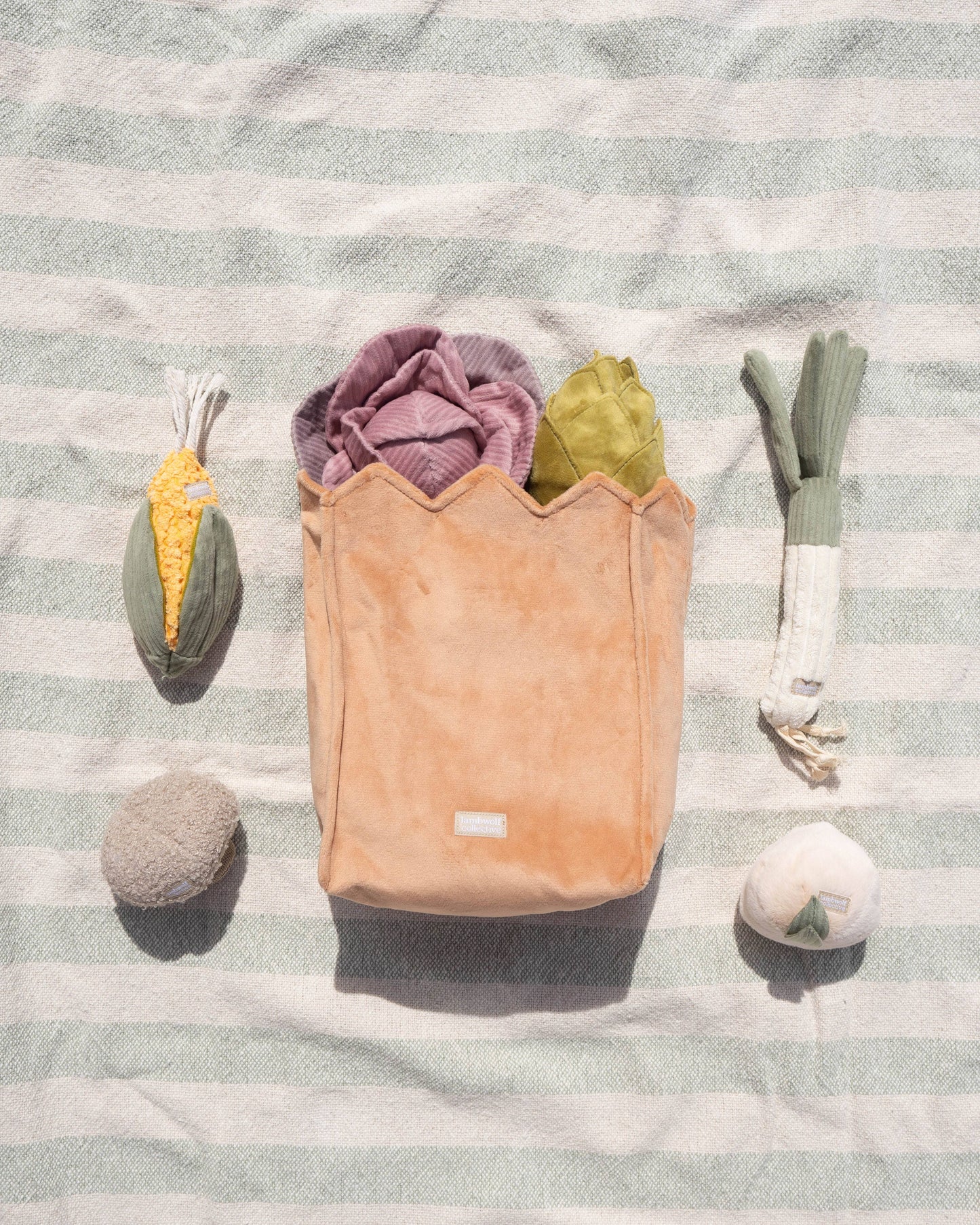 FARMER'S MARKET SET // ENRICHMENT TOY SET// SNUFFLE TOY
