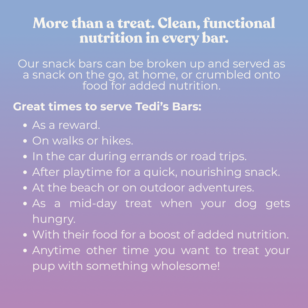 Carrots & Greens Snack Bars