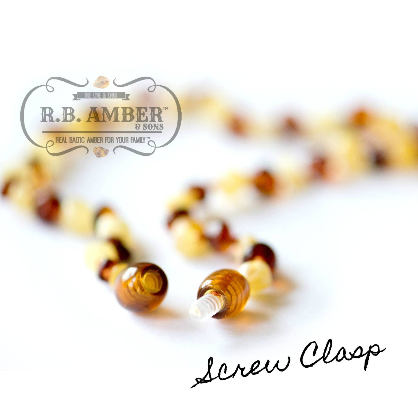 Pet | African Turquoise + Raw Cognac Amber Collar