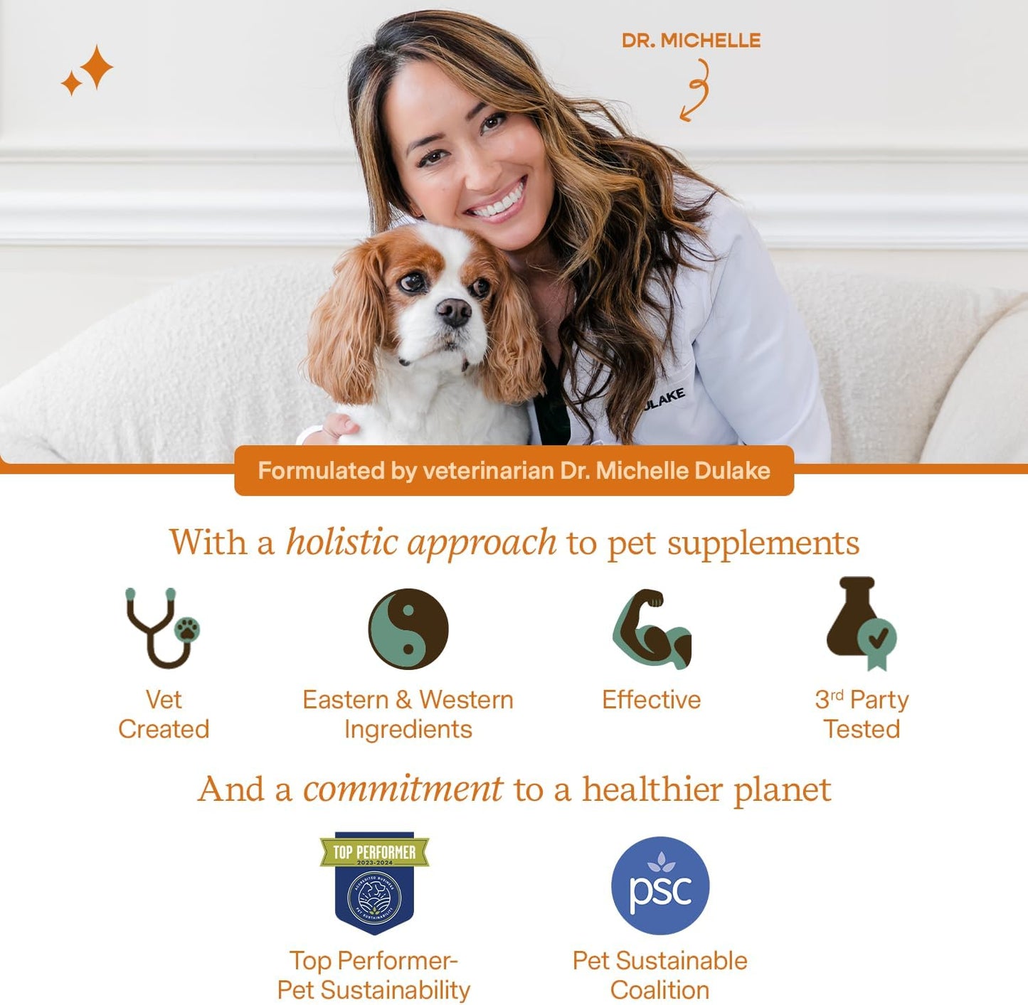 Fera Pet Organics Pumpkin Plus Fiber Supplement for Pets - Vet Created - Dog & Cat Regularity & Gut Function - Organic Pumpkin Seeds, Flax Seeds - 90 Scoops
