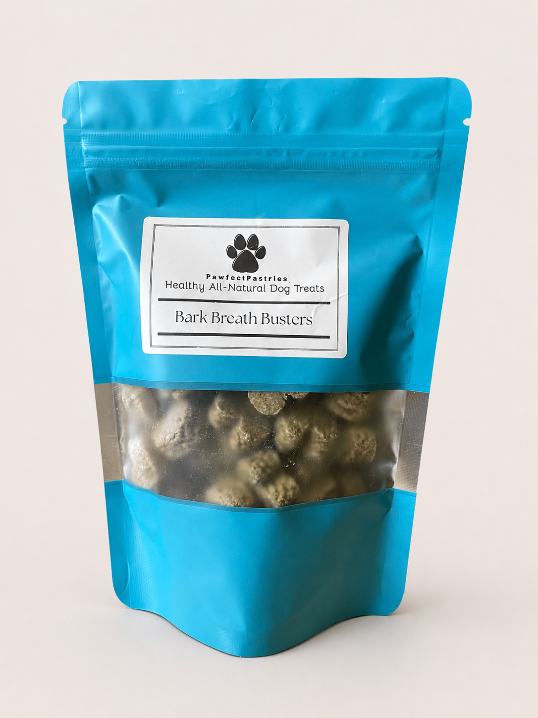 Fresh Breath Dog Treats - All Natural - Crunchy