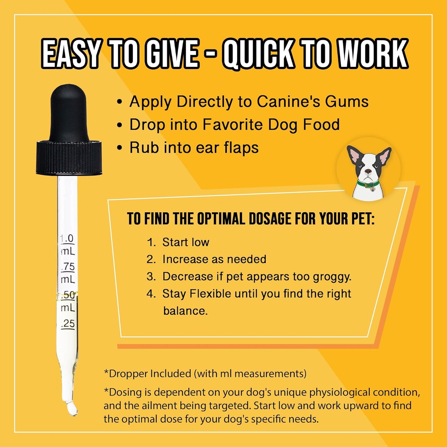 Calm - Hemp Oil for Dogs - Balanced Mood & Behavior - Soothe Nervous, Jumpy, Overly-Reactive Canines - 100% Natural Calming Drops