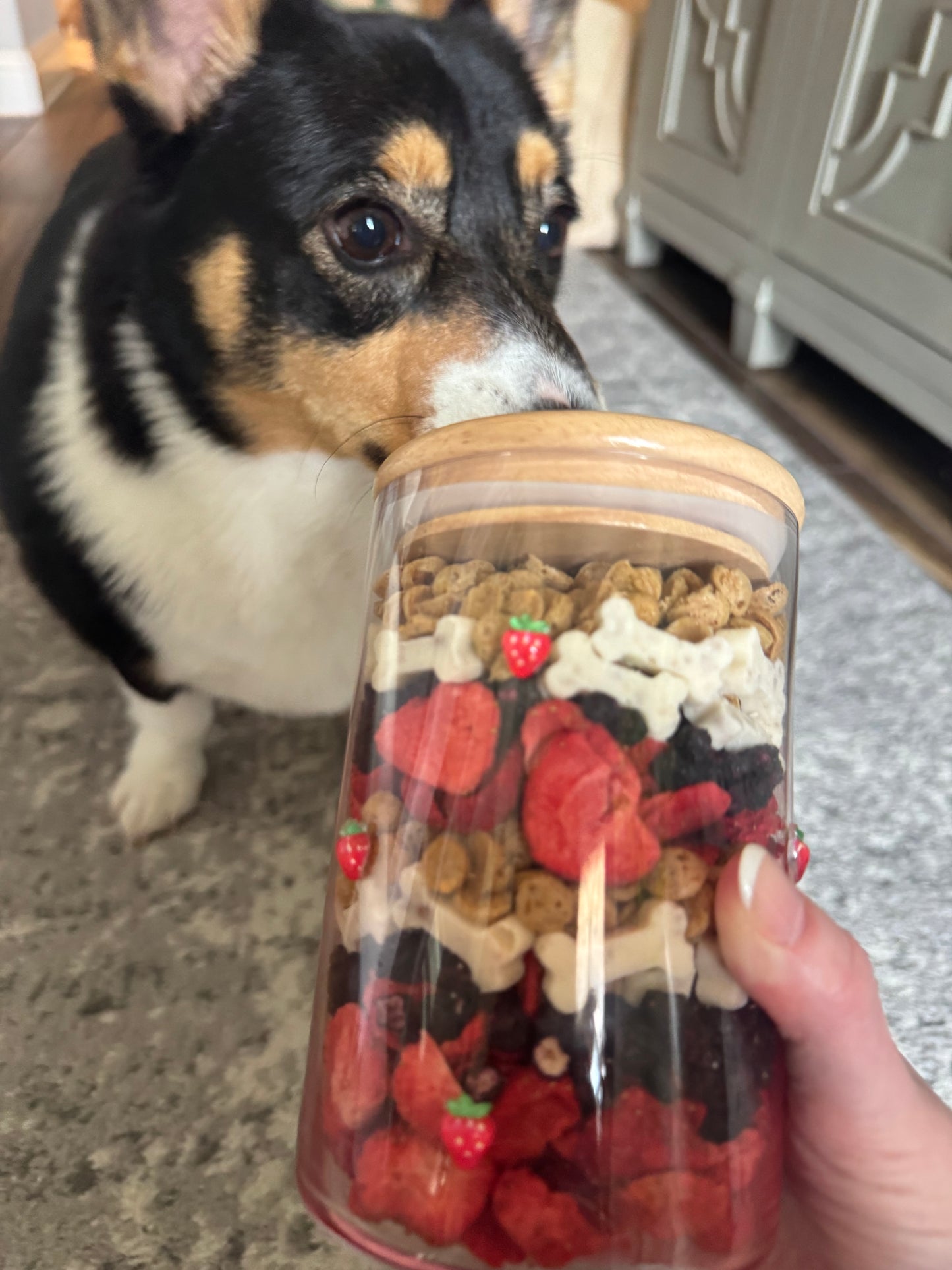 Strawberry Shortcake Treat Mix