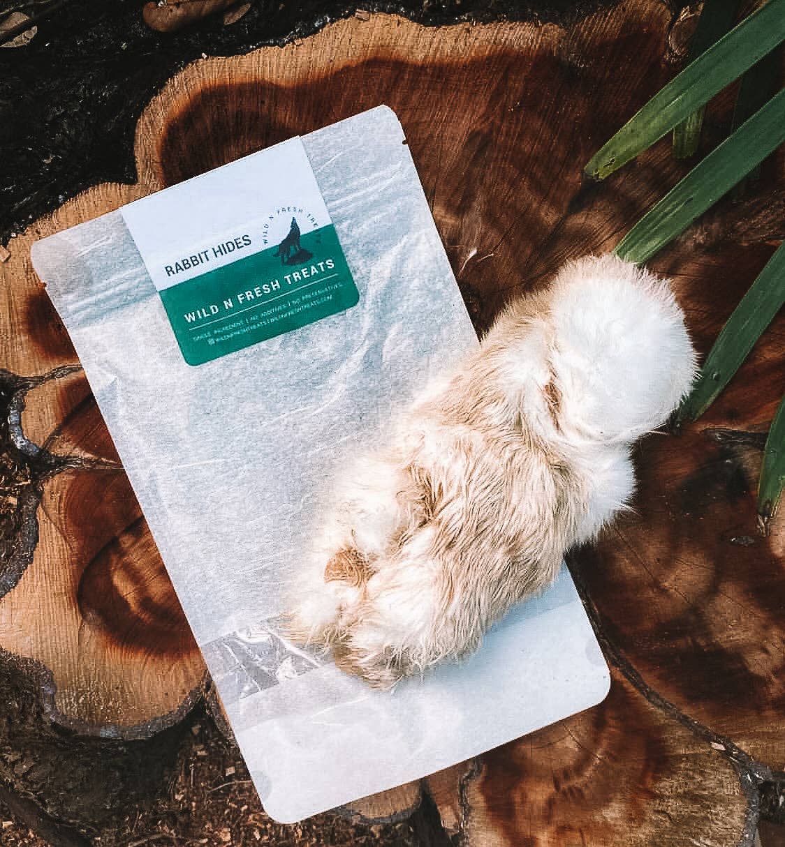 Dehydrated Rabbit Hide Chips