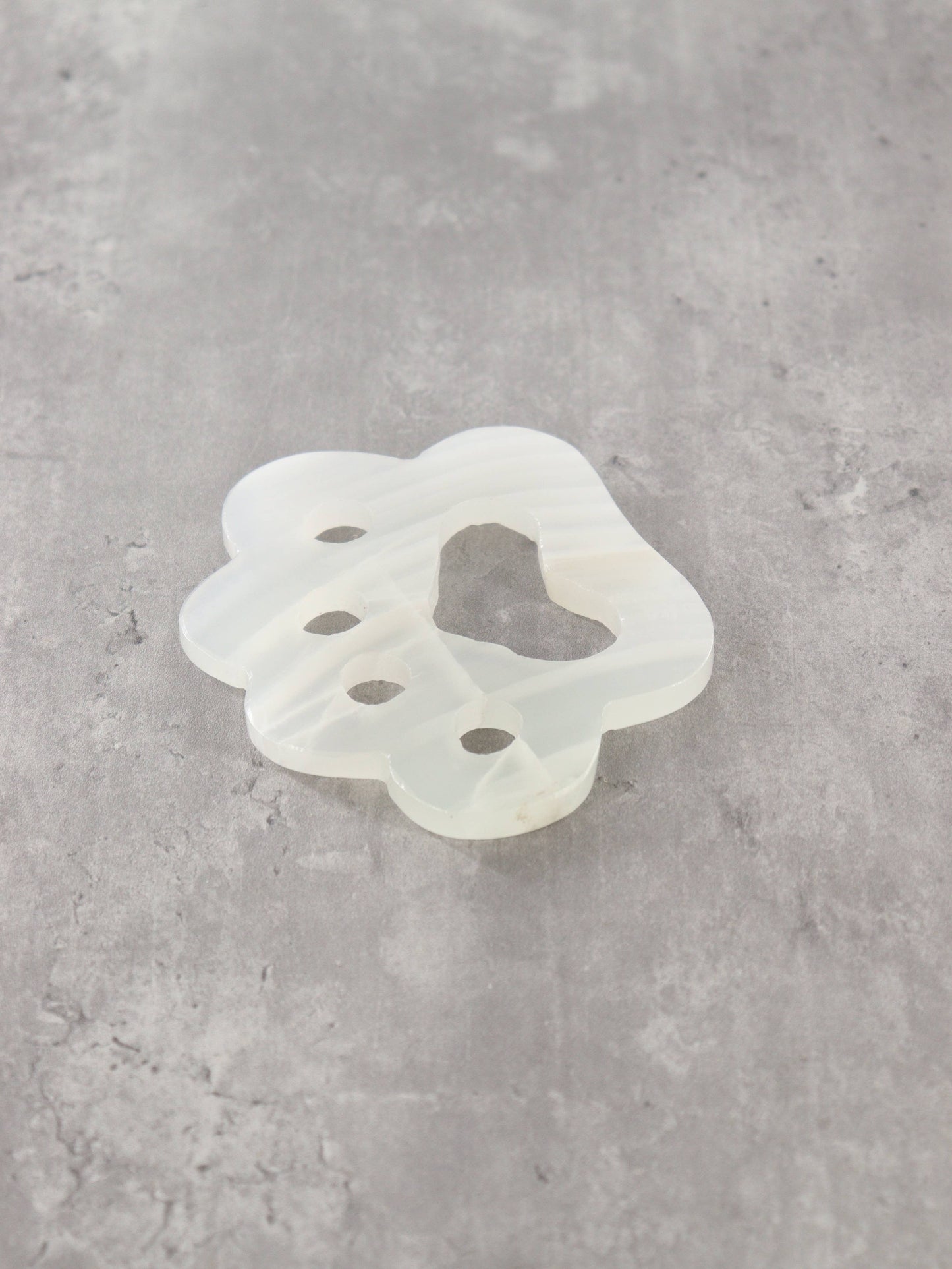 White Onyx Paw Carvings