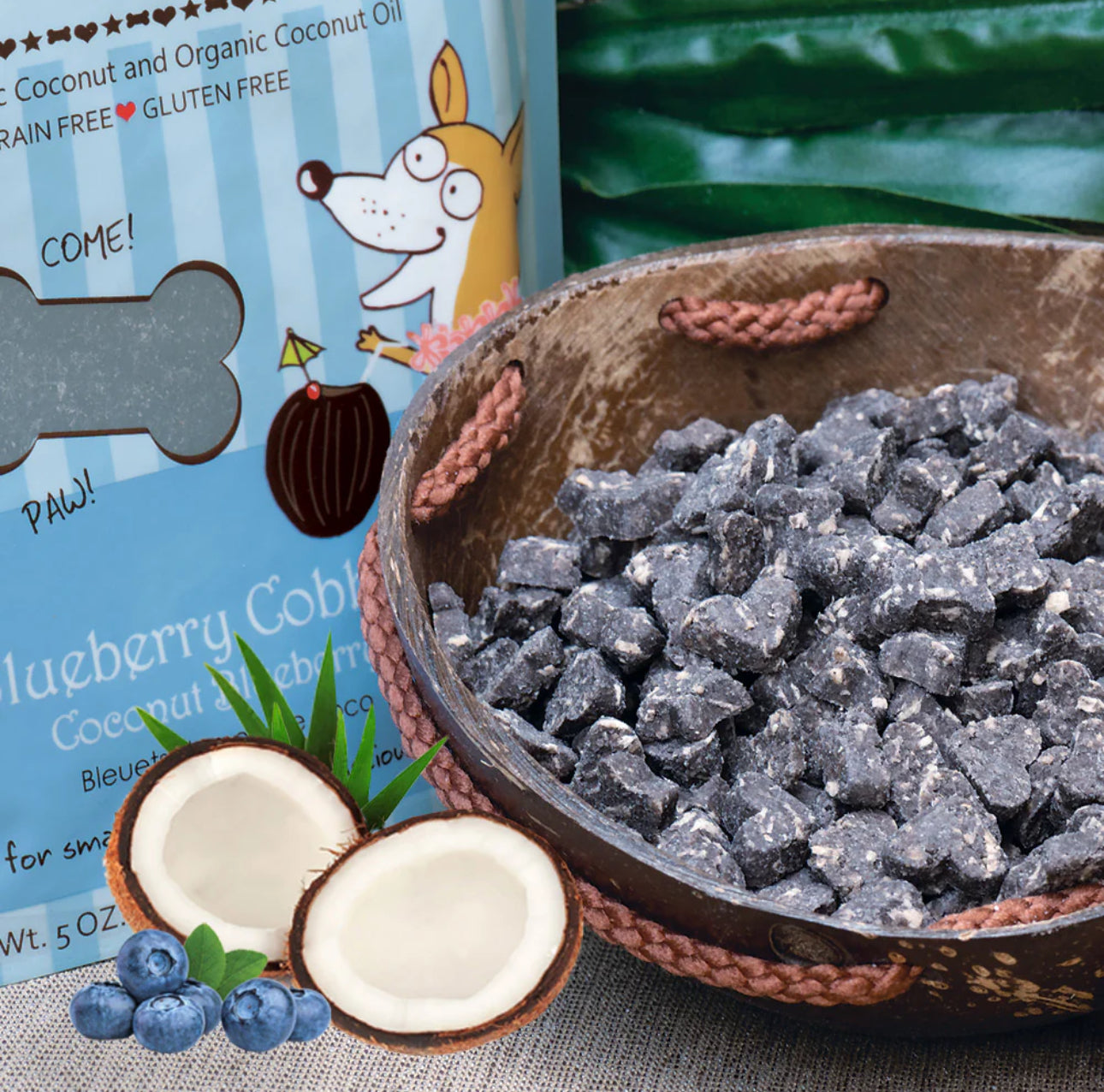 Coco-Charms Training Treats Blueberry Cobbler