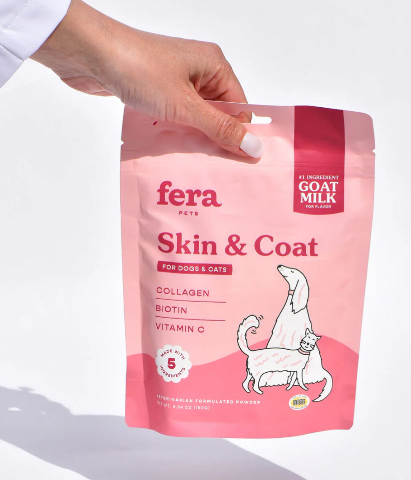 Skin and Coat Goat Milk Topper