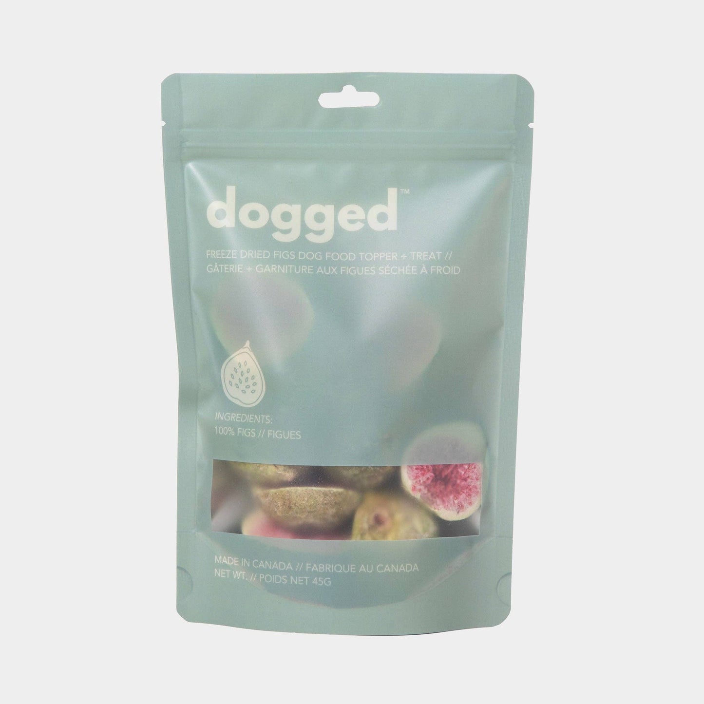 Freeze dried fig topper