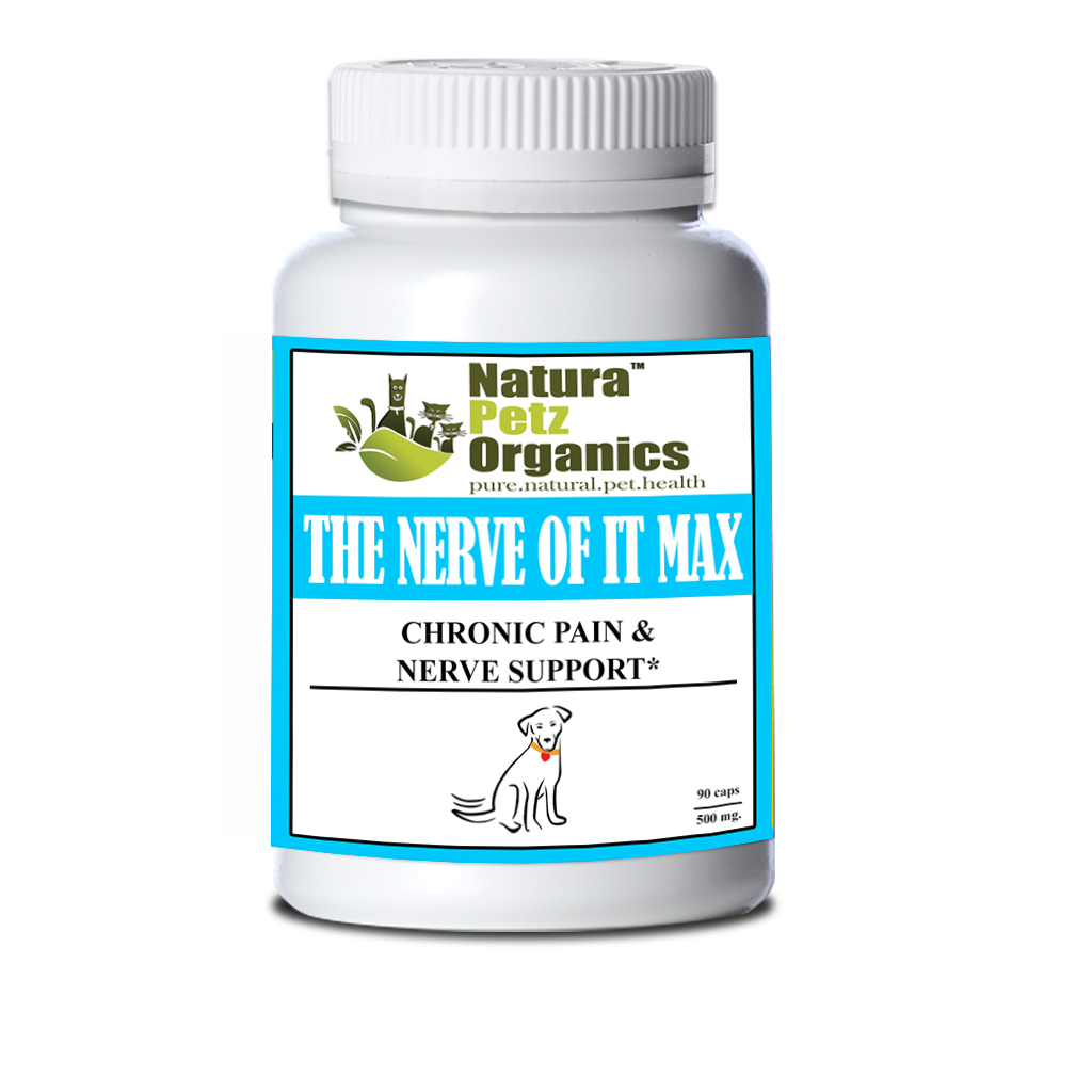 The Nerve of it Max Capsule Support* Adjunctive Chronic Pain & Nerve Support* for Dogs and Cats*
