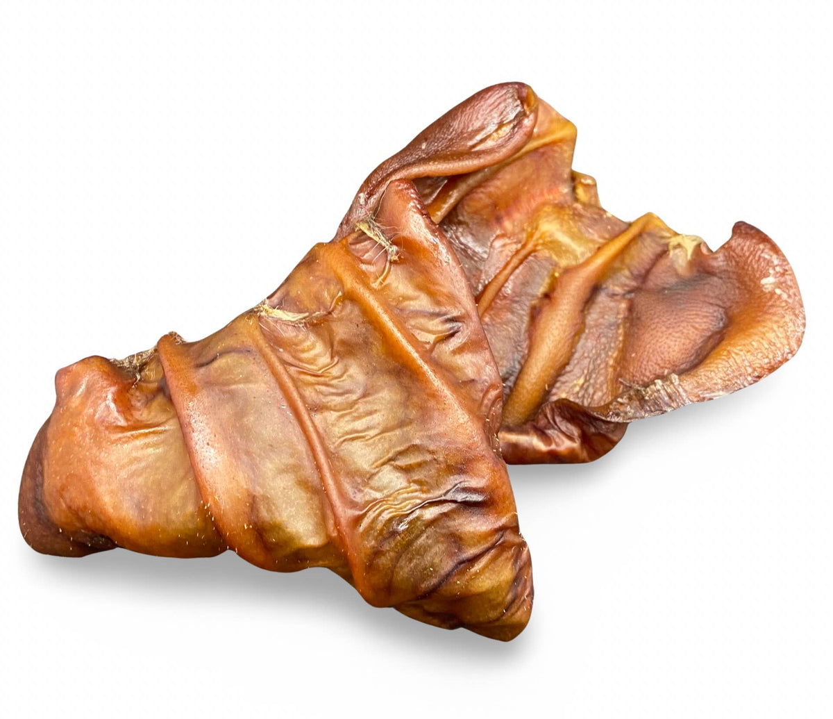 Dehydrated Georgia Pig Ears Dog Treats, 2-Pack