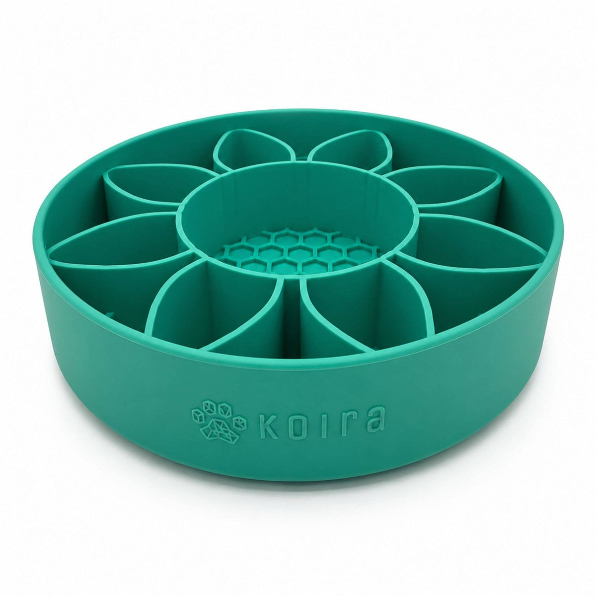 NEW! Koira Sunflower Slow Feeder with Lick Pad - Mint