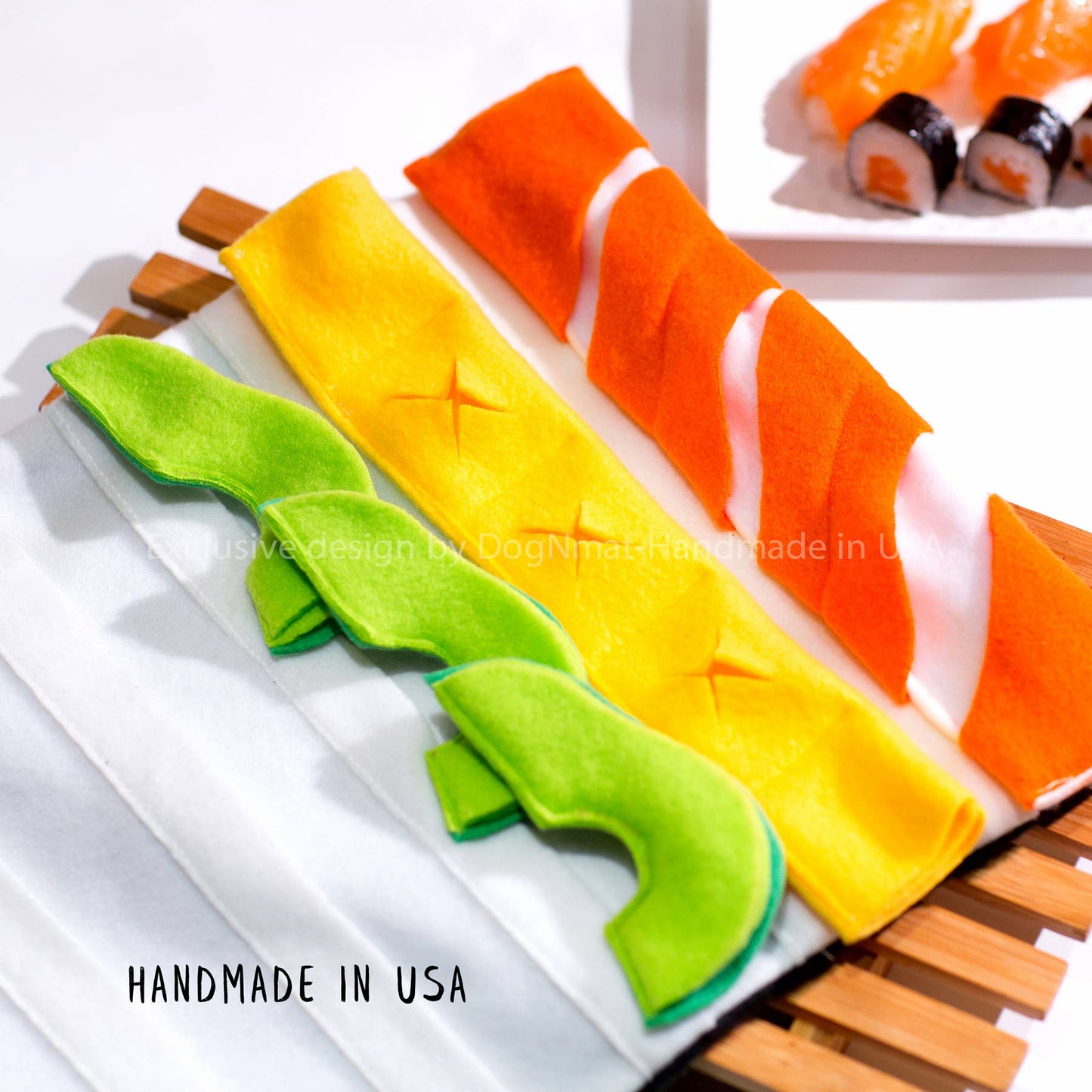Sushi Snuffle Mat-Handmade in USA