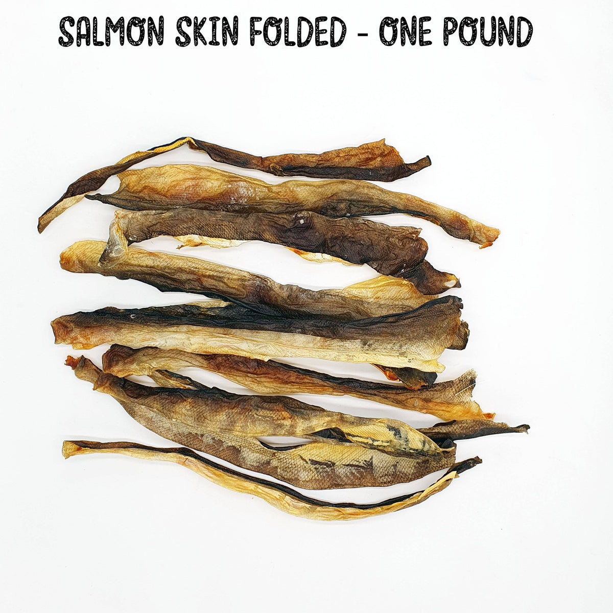 Salmon skin  16" long, (each) Dog Treats