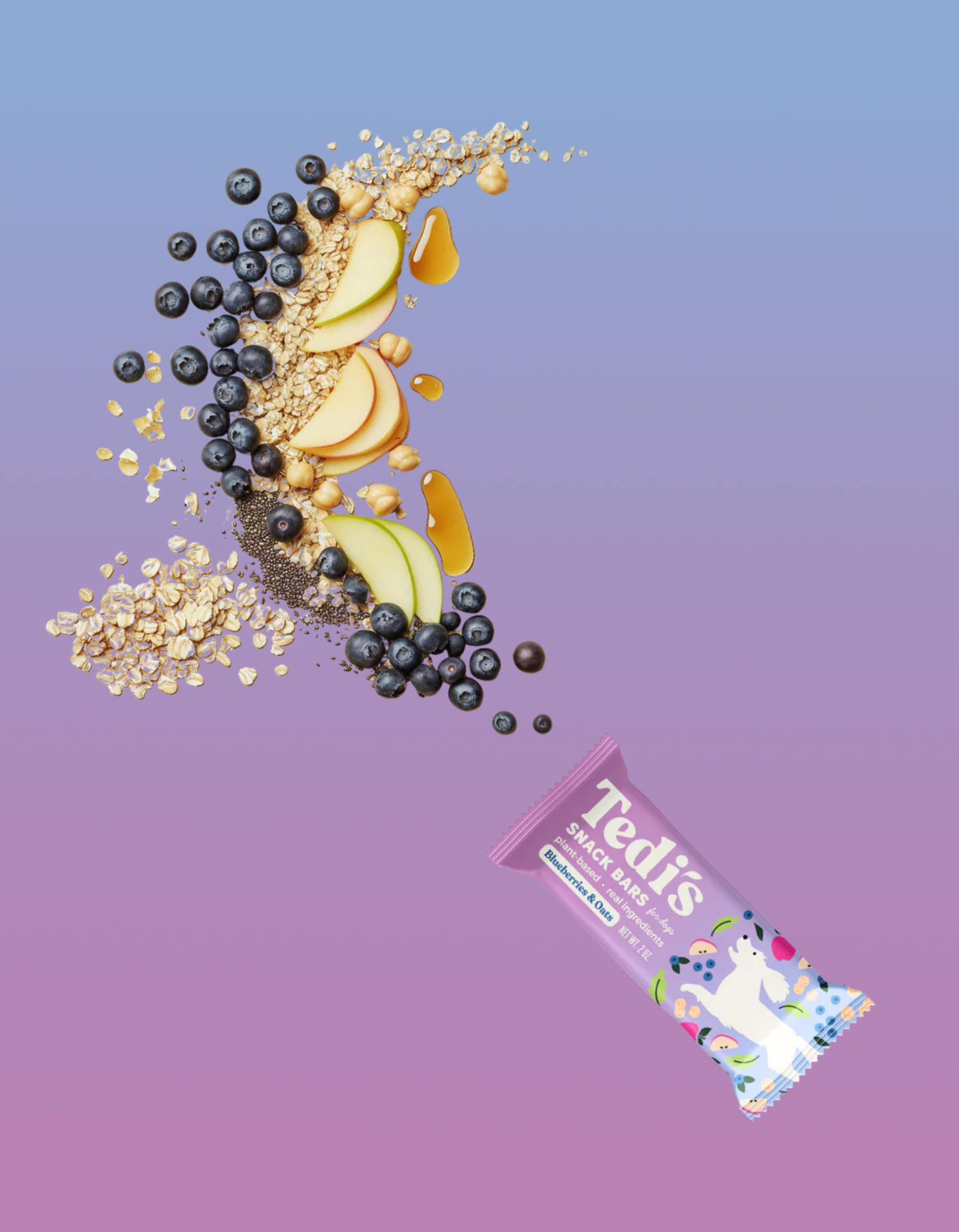 Blueberry & Oat Snack Bars