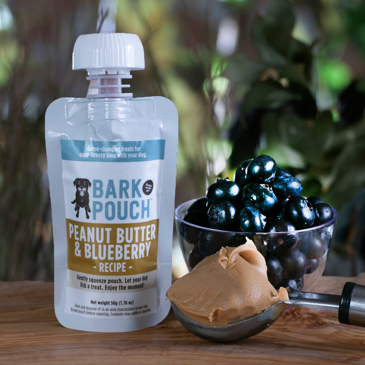 Peanut Butter & Blueberry Recipe Dog Treats