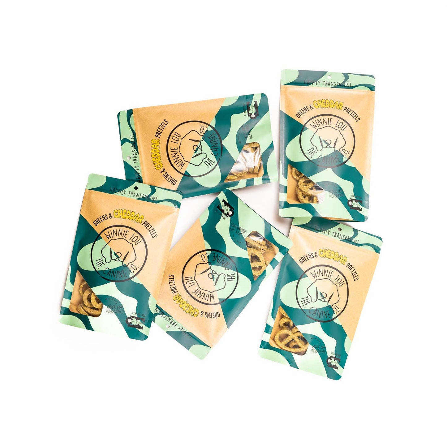 Greens & Cheddar Pretzels