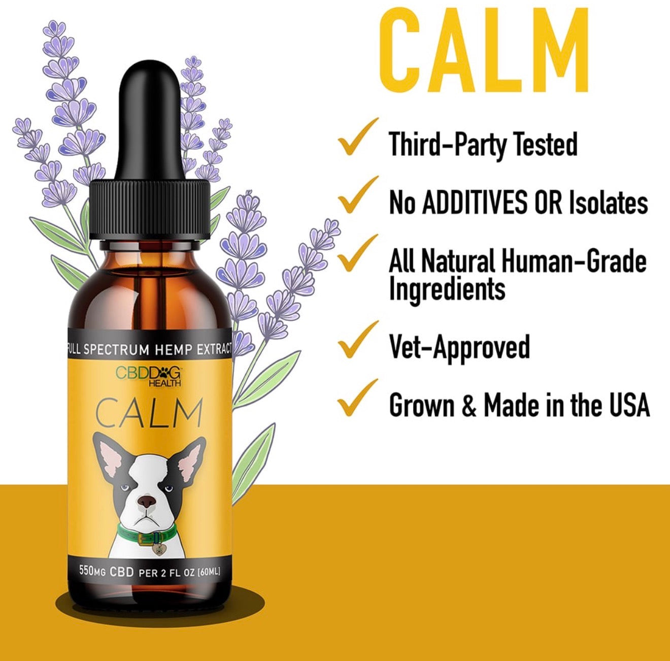 CALM: TRAVEL, NOISE & STRESS SUPPORT FOR DOGS