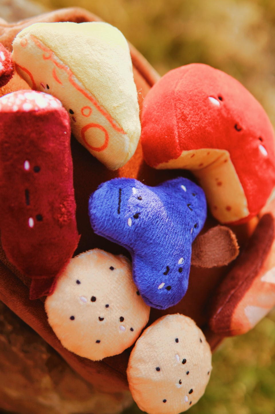 Barkuterie Board Multipiece Pet Plush Toy Ecofriendly