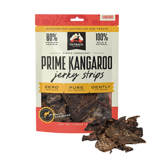 Kangaroo Jerky Strips – Single Ingredient, 7 oz