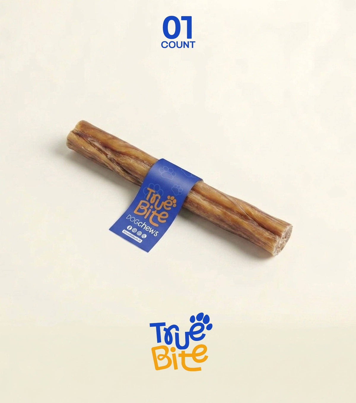 6" Thick Bully Sticks Dog Chew - Single