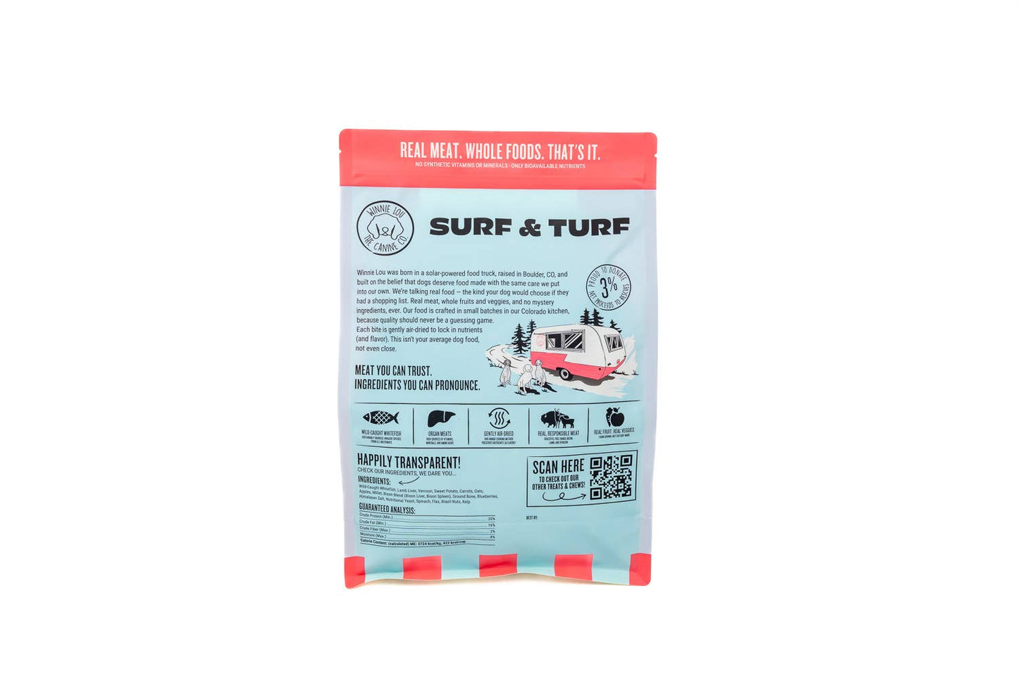 Gently Air-Dried Dog Food -Surf + Turf