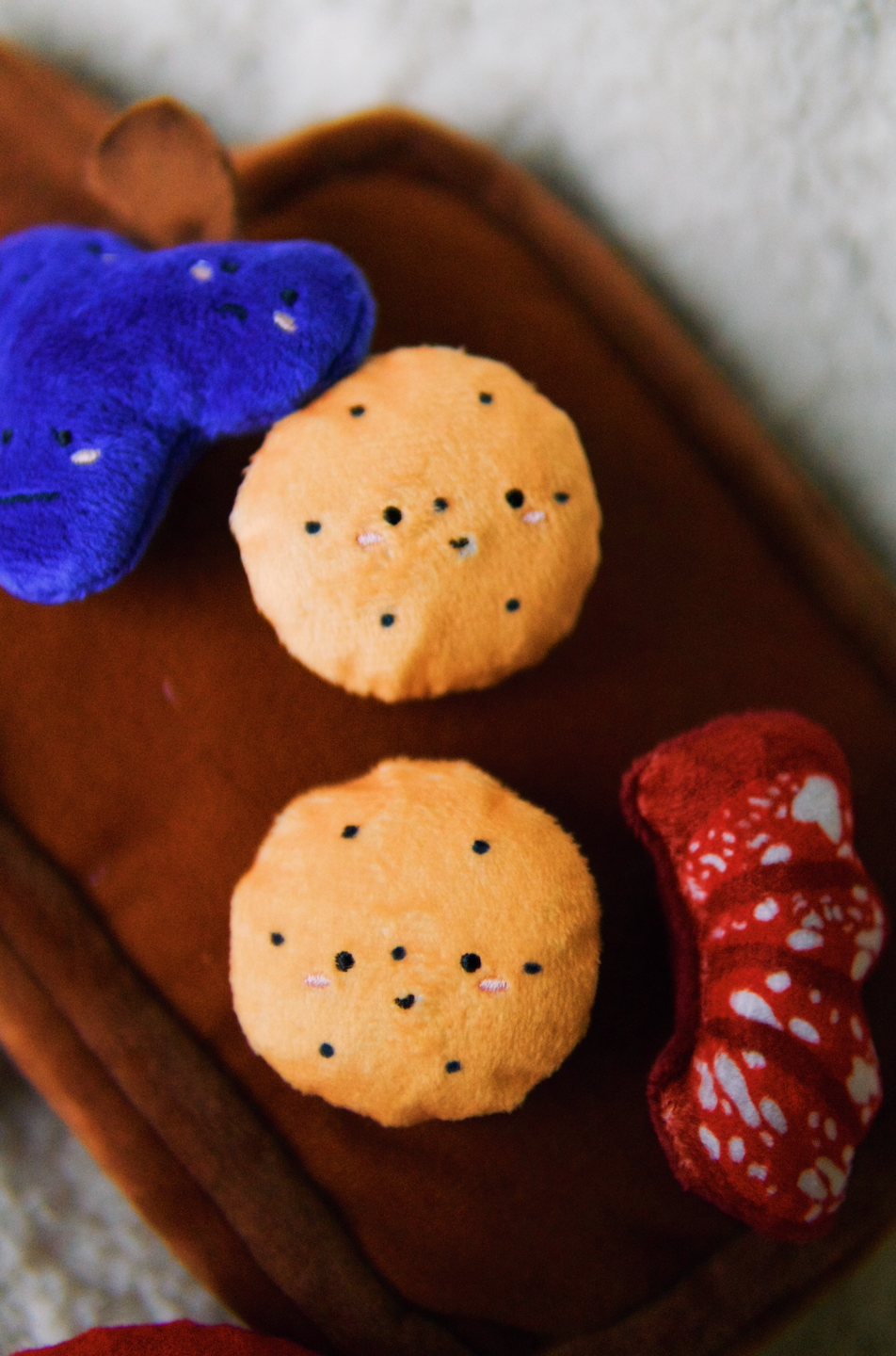 Barkuterie Board Multipiece Pet Plush Toy Ecofriendly