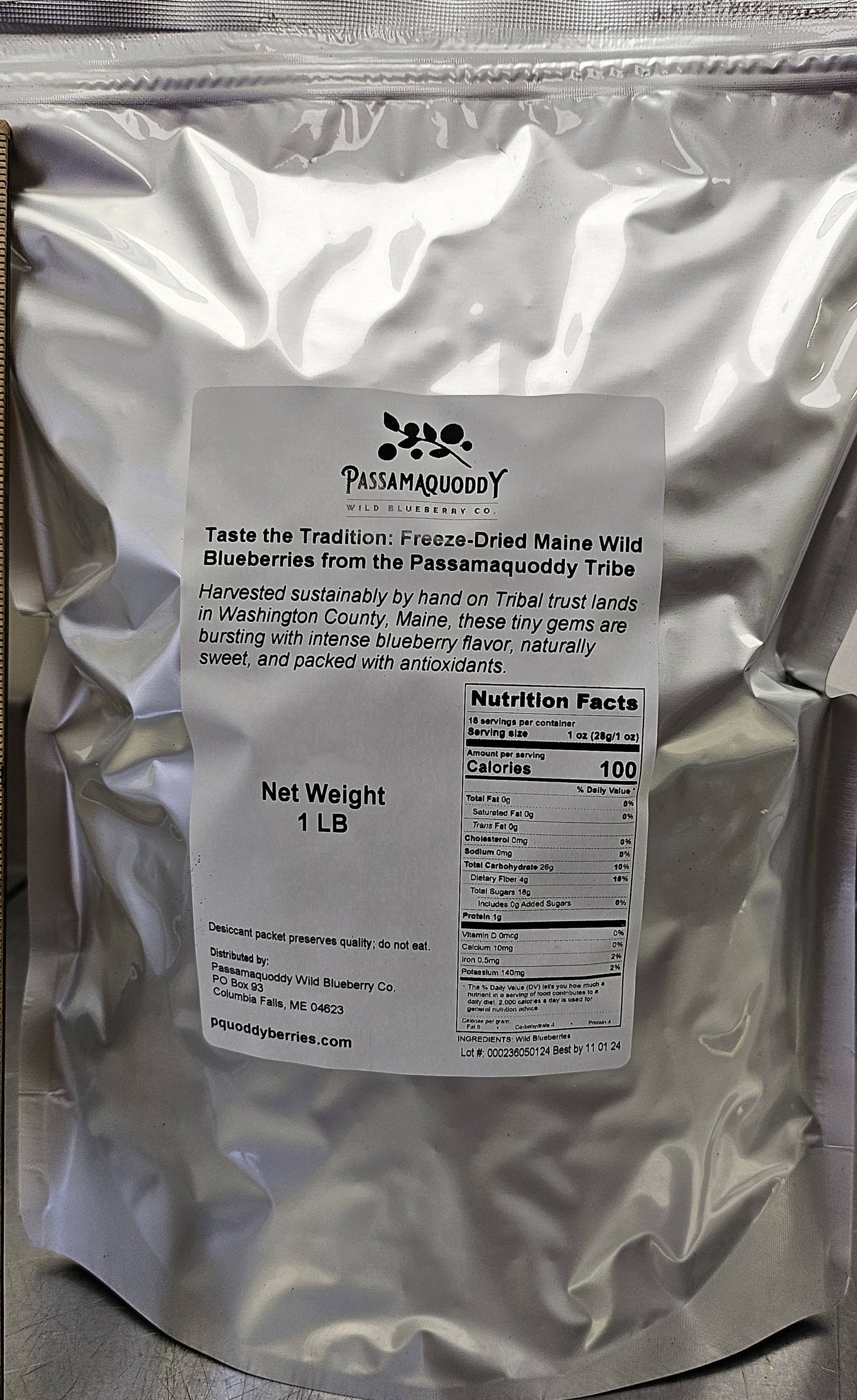 Freeze Dried Wild Blueberries - Bulk Pack