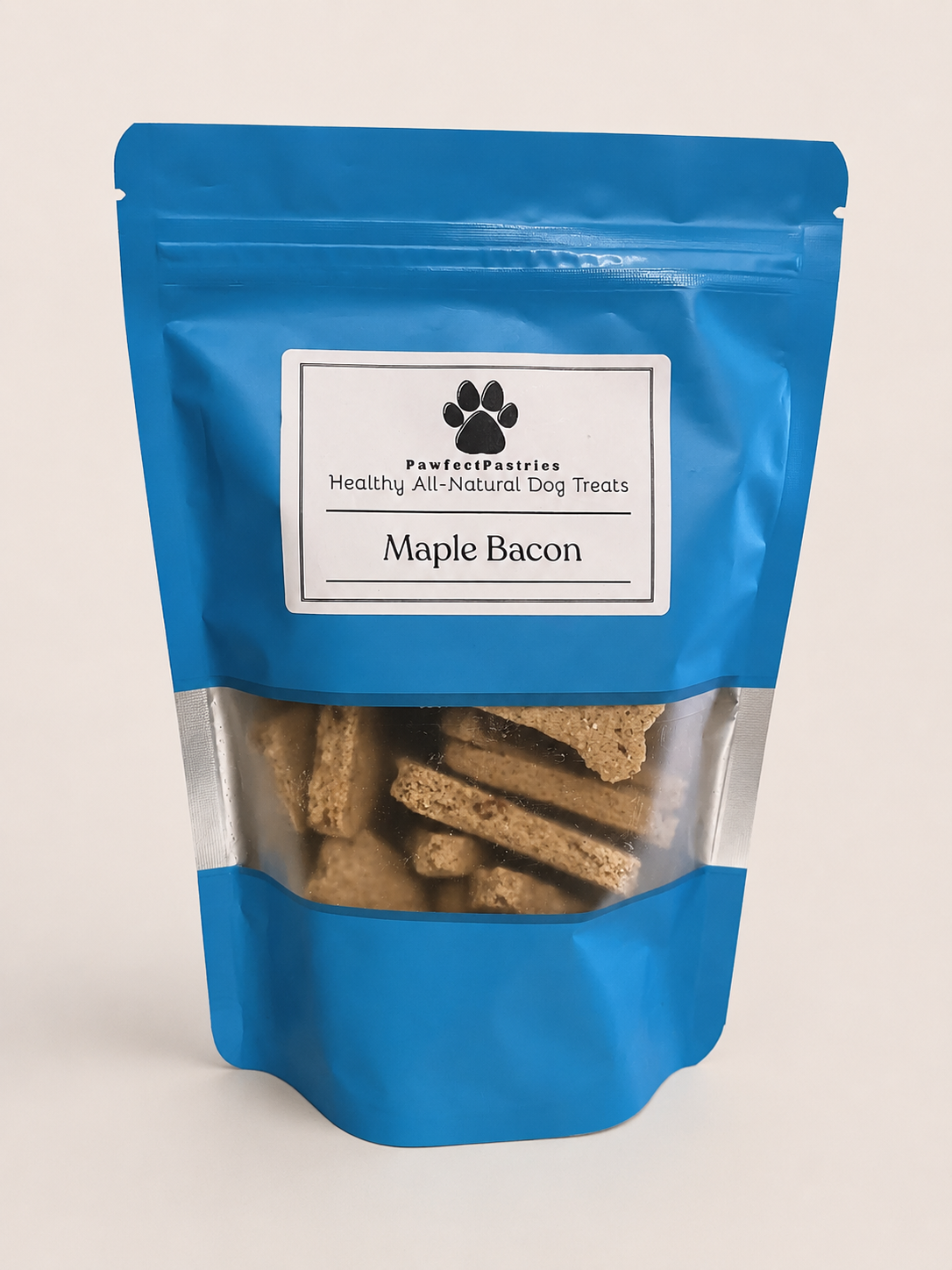 Barkin' Maple Bacon Dog Treats - All Natural - Crunchy