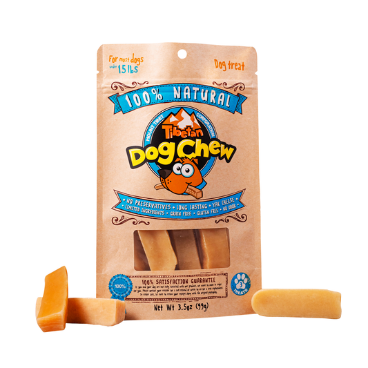 Tibetan Dog Chew for dogs under 15 lbs- Small