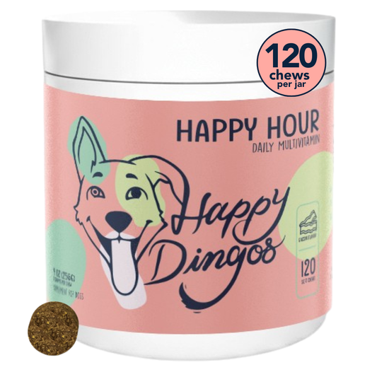 Happy Hour Multivitamin Supplement for Dogs - 120 Chews