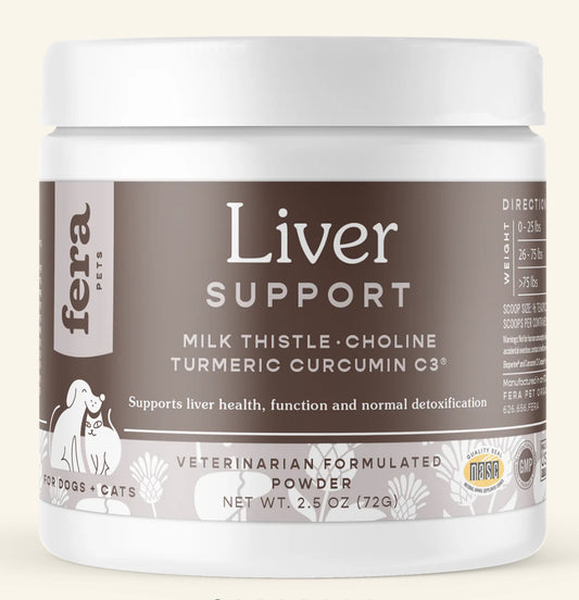 Liver support for dogs and cats