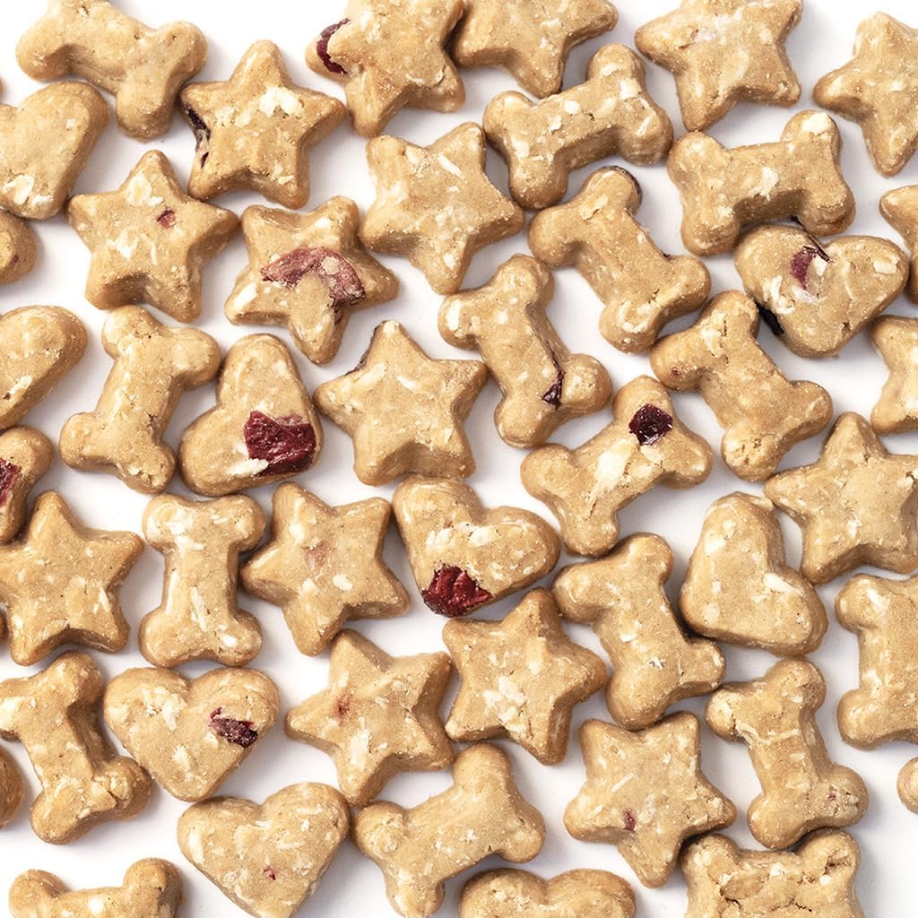 CocoTherapy Coco-Charms Training Treats, 100% USDA Certified Organic, Non-GMO, Vegan, 100% Human Grade, Cranberry Sweet Potato Pie, 5 oz.