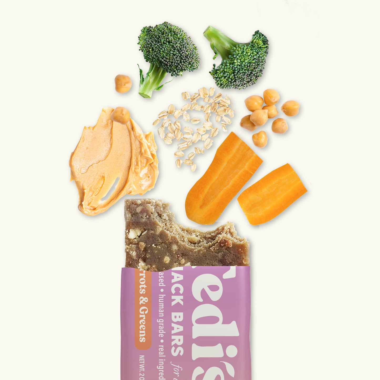 Carrots & Greens Snack Bars