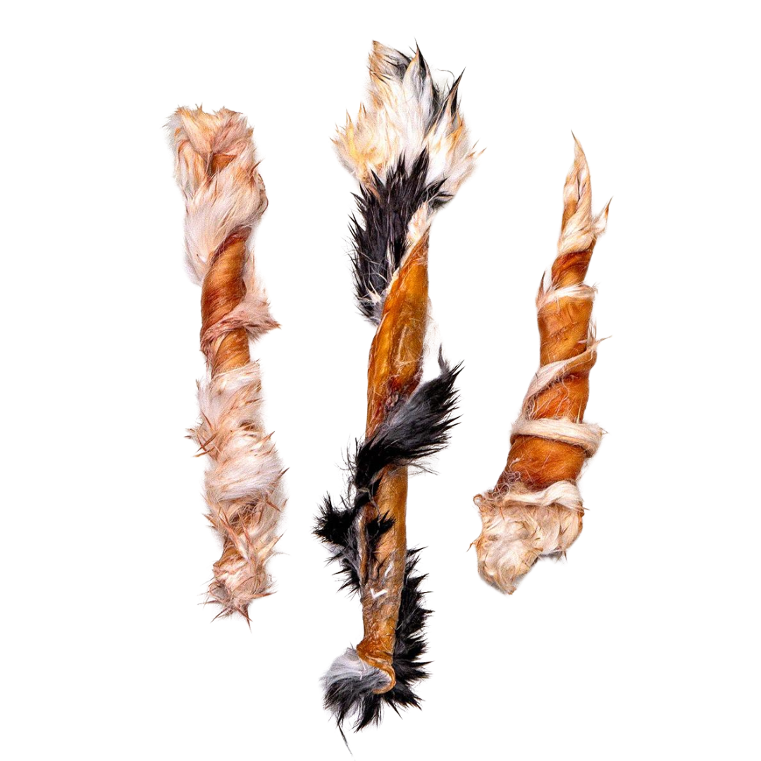 Dehydrated Rabbit Hide Chips
