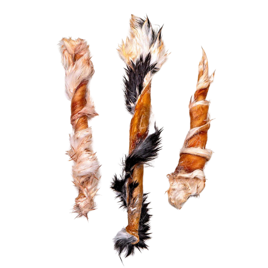 Dehydrated Rabbit Hide Chips