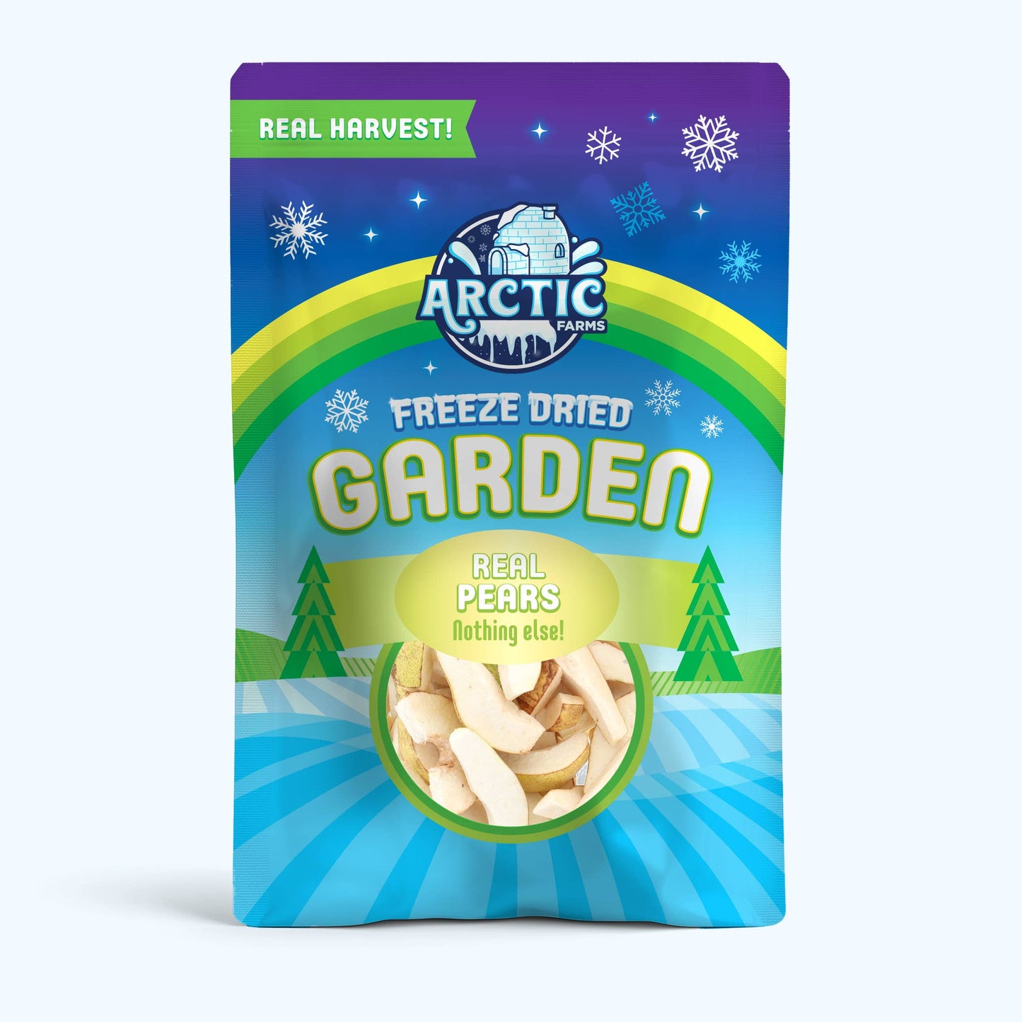 Arctic Farms Garden Freeze Dried Pear (100% Real Fruit)