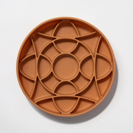 Circulo slow feeder bowl - nutmeg