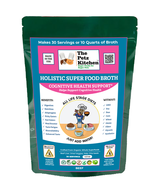 Super Food Base Broth Cognitive Support* the Petz Kitchen Dogs & Cats