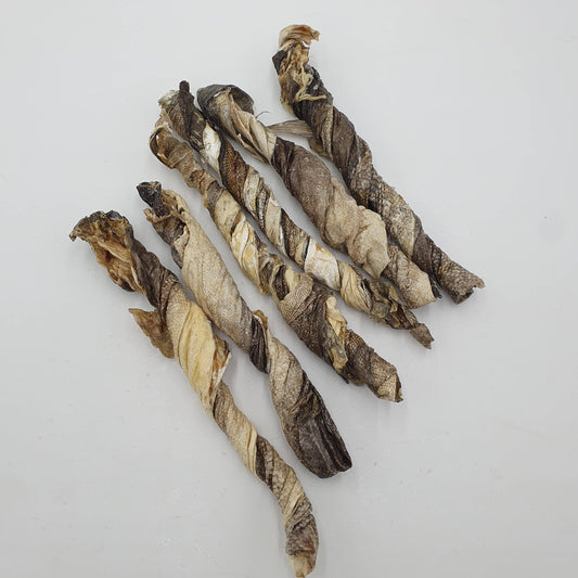 Codfish Skin Twist-Rolls XL (each)