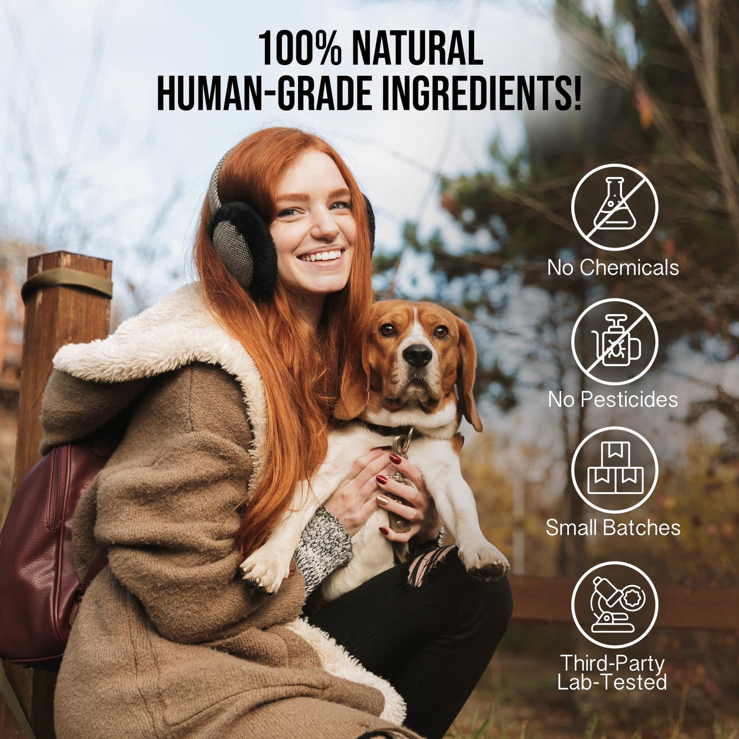 Ease - Hemp Oil for Dogs - Hemp Oil for Canine Mobility, Breathing, Skin, & Daily Comfort - Balance & Defenses - 100% Natural Drops
