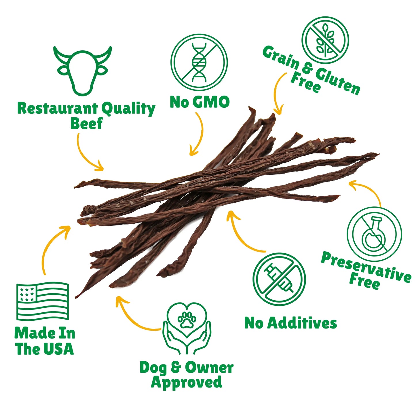 Beef Jerky Straws
