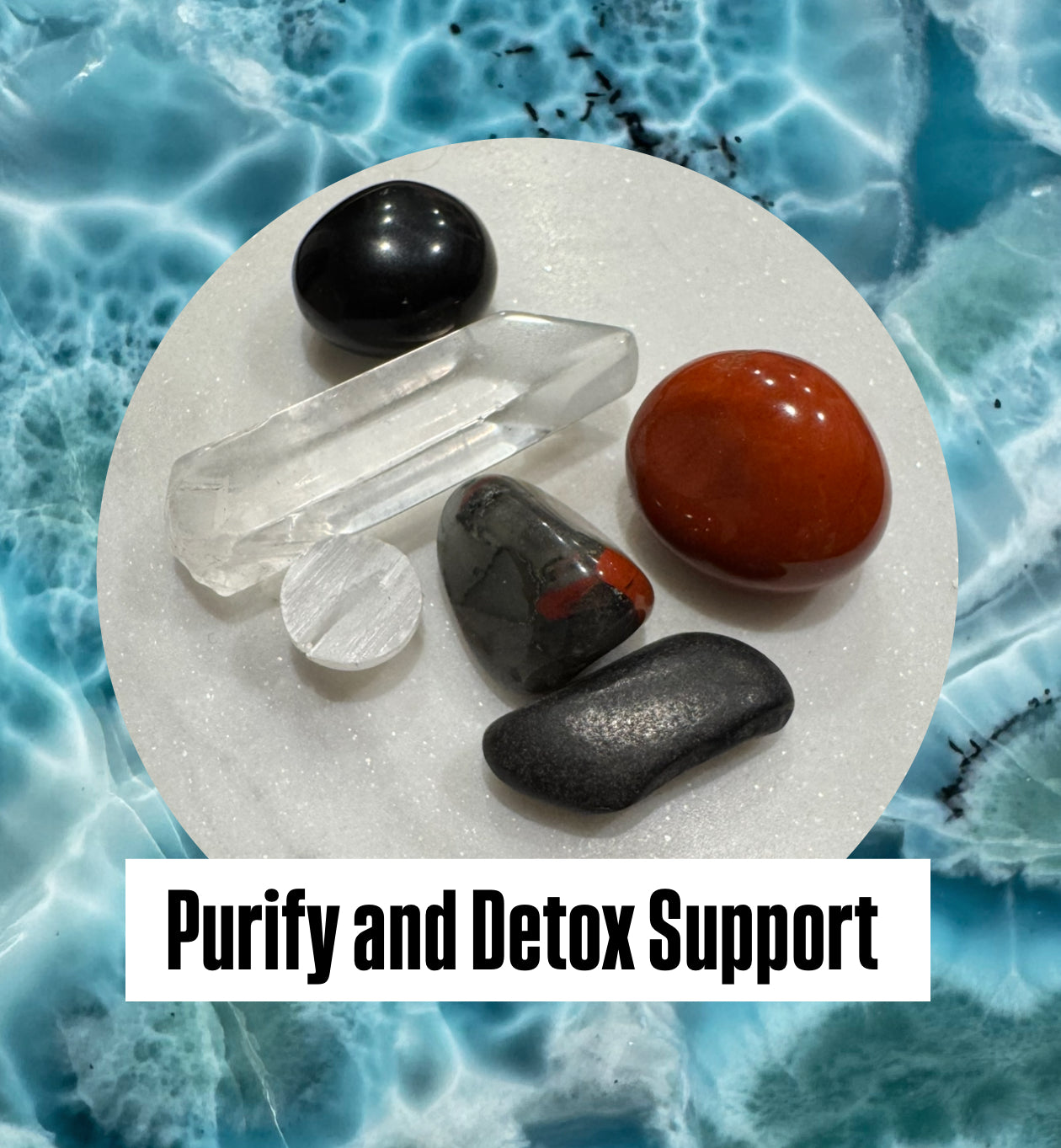 Purify and Detox Support Crystal Set