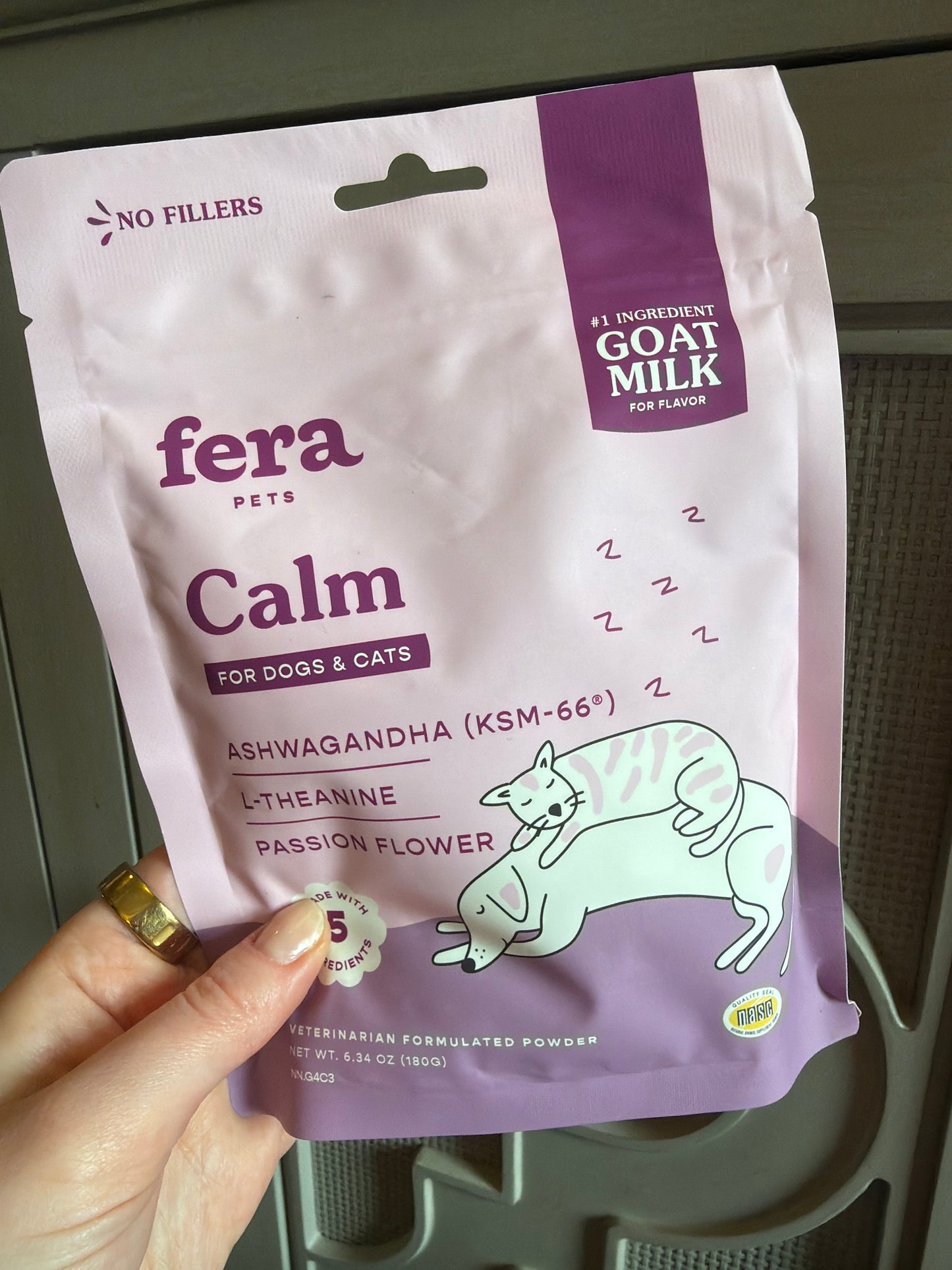 Fera Calming goat milk