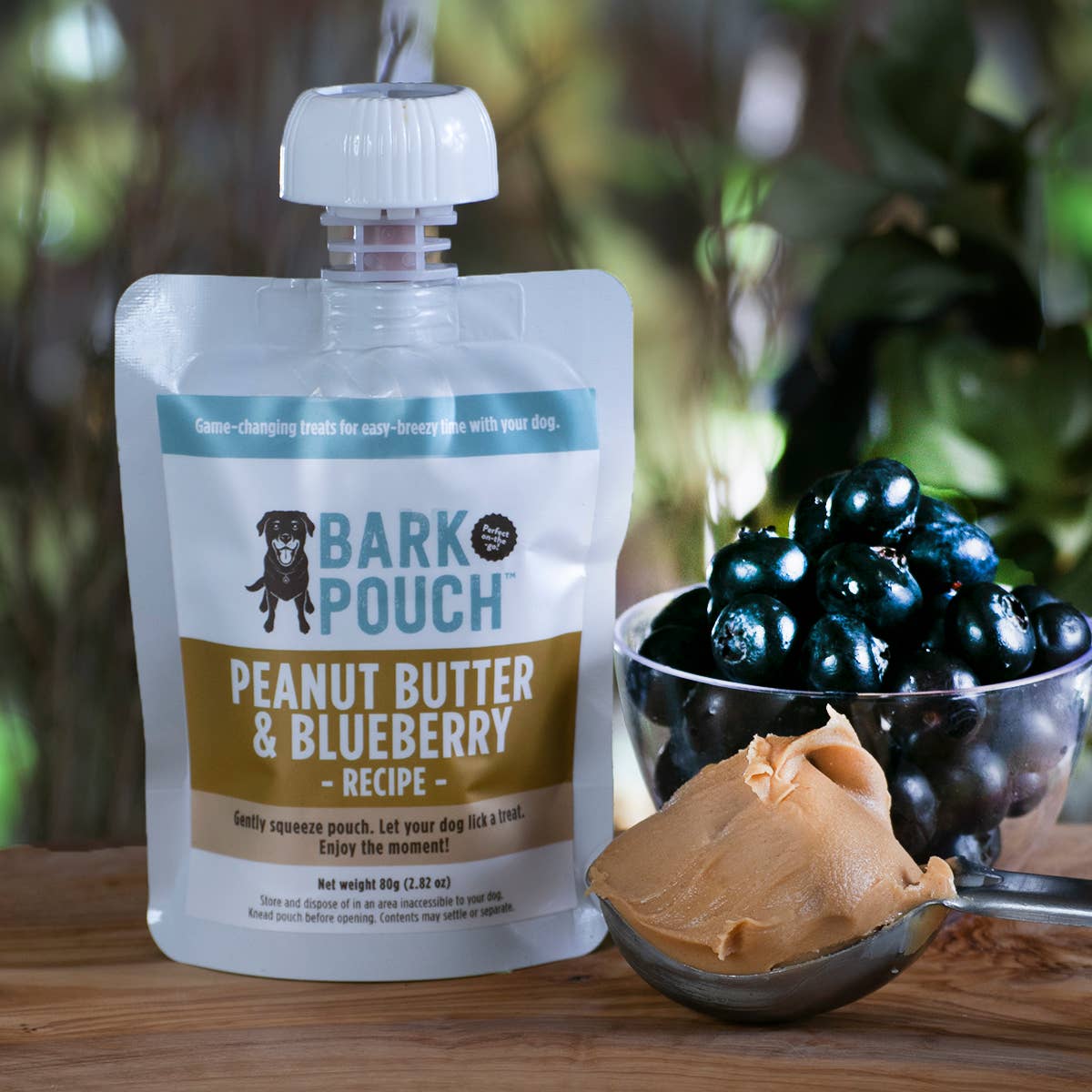 Peanut Butter & Blueberry Recipe Dog Treats