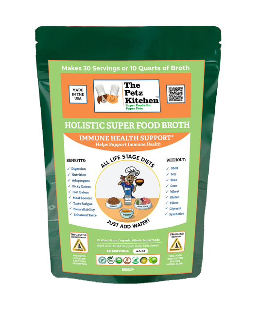 Super Food Immune Support* Base Broth - the Petz Kitchen Dogs & Cats