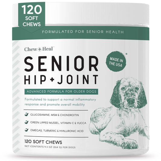 Senior Advanced Hip and Joint Soft Chews - Upgraded Formula